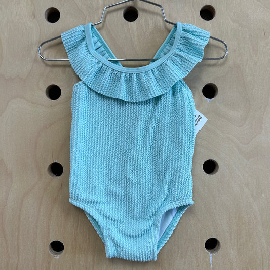 Mint Textured Swimsuit