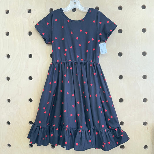 Black & Red Twirl Dress