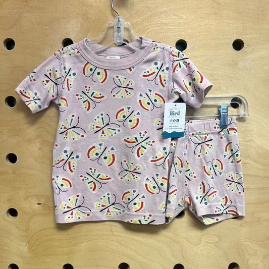 Organic Lavender Butterflies Pajamas