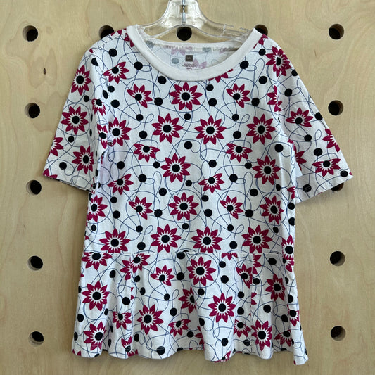 Cream Floral Tunic