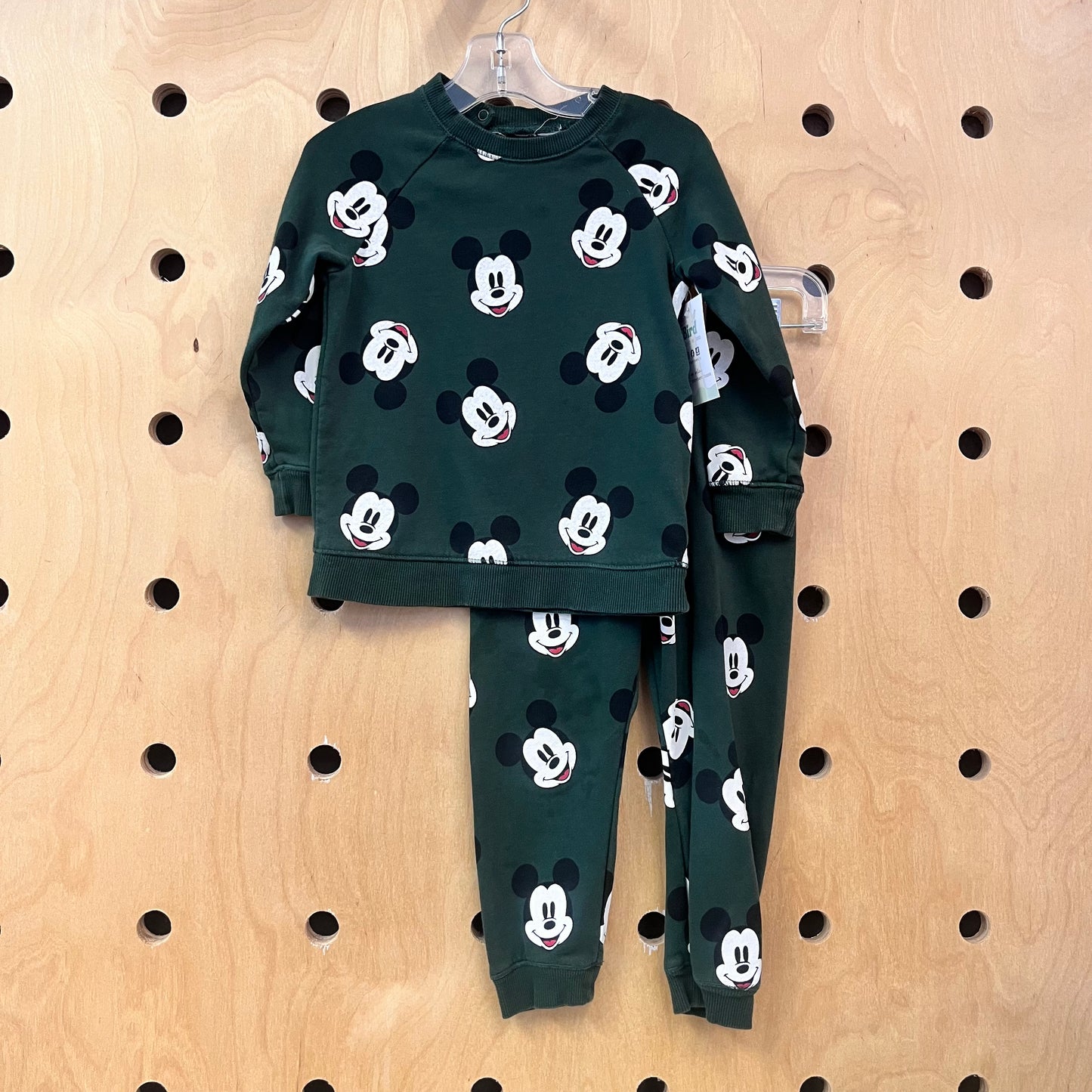Green Mickeys Outfit