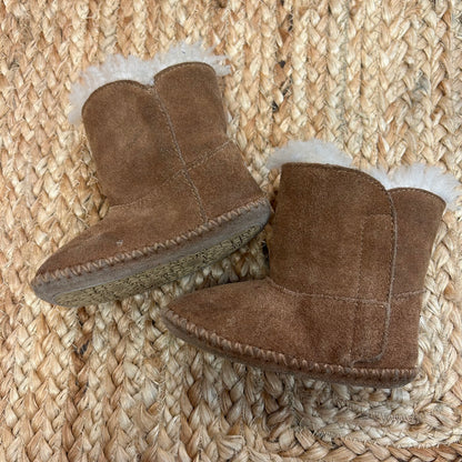 Brown Fur Lined Boots