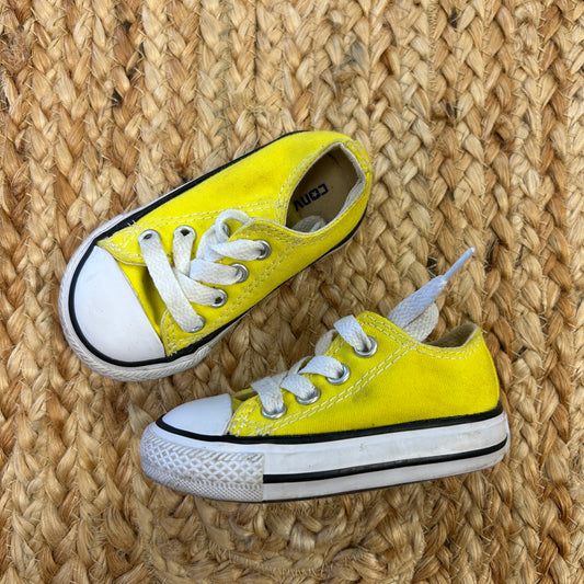 Yellow Low Top Chucks