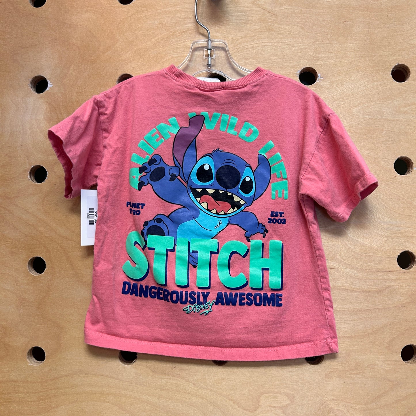Pink Totally Awesome Stitch Tee