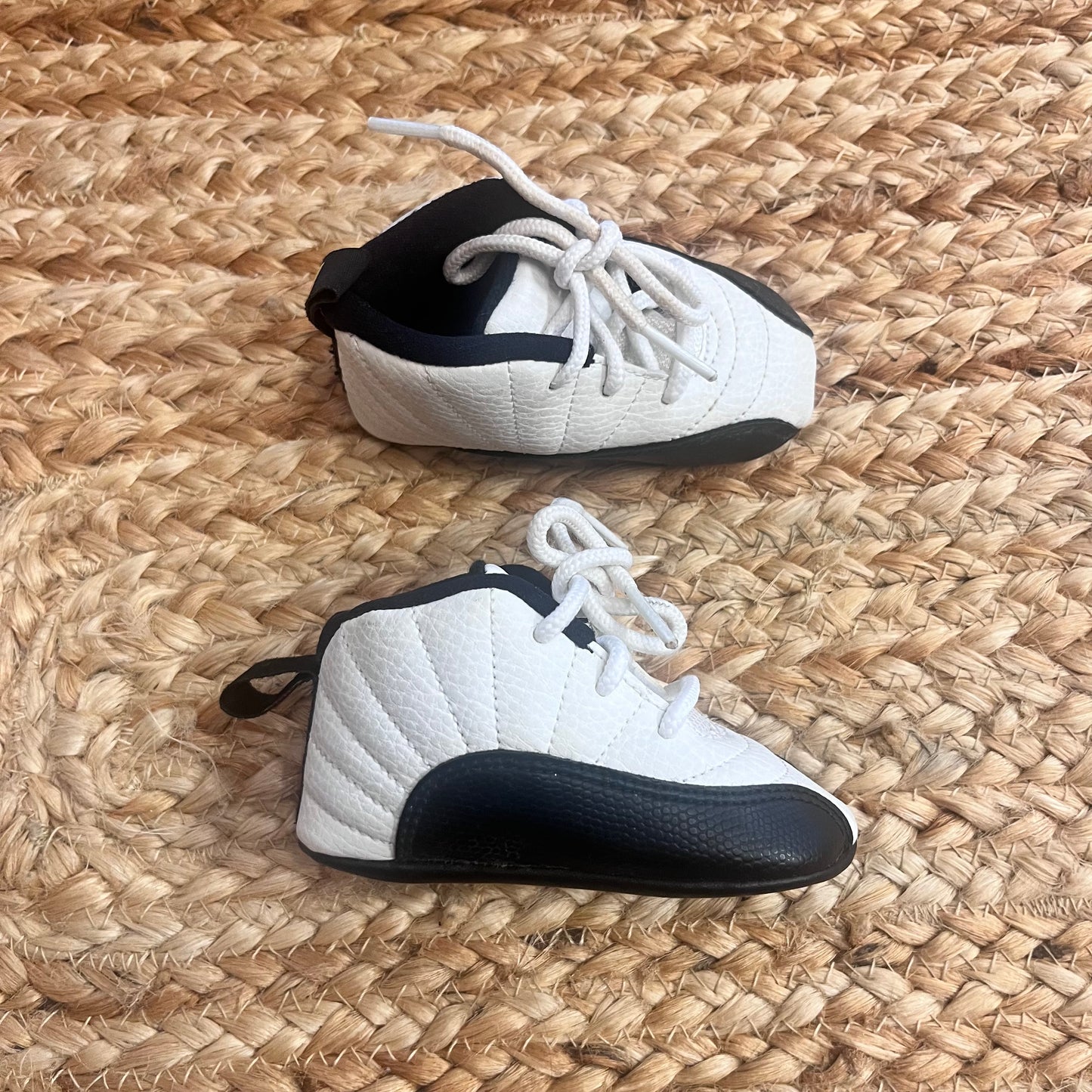 Air Jordan 12s Retro Taxi Crib Walkers