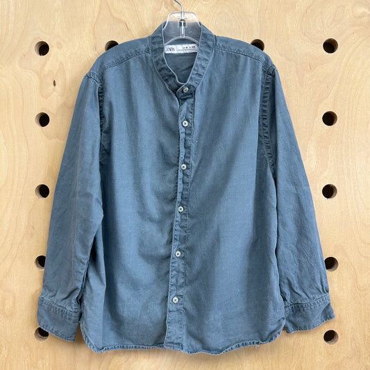 Blue Button Up Shirt