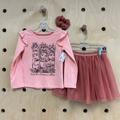Pink & Mauve 4pc Princess Outfit