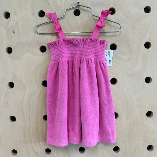 Pink Terry Swimsuit Cover Up