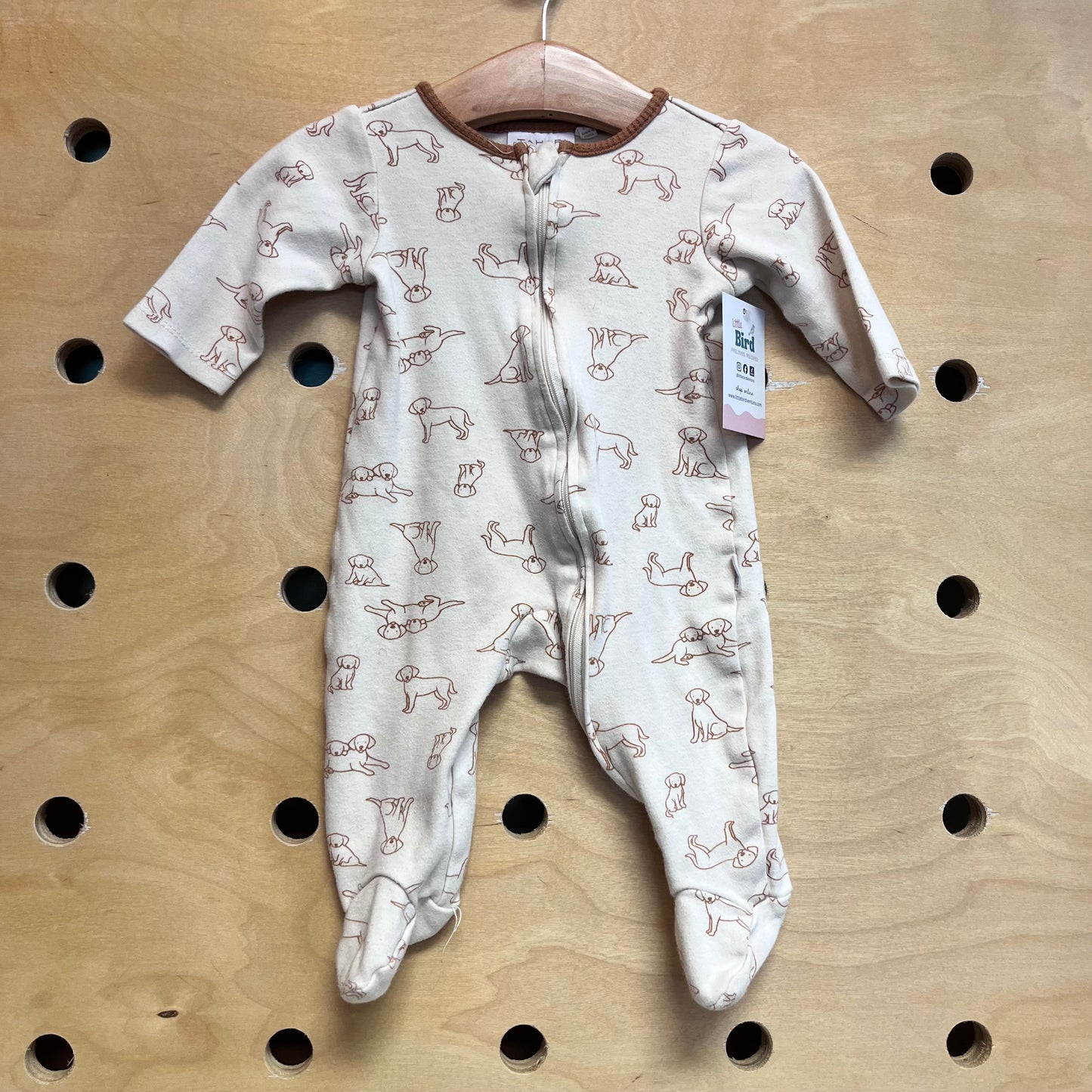 Organic Cream Dogs Footies