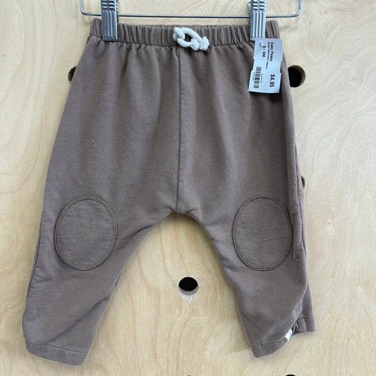Brown Patch Knee Joggers