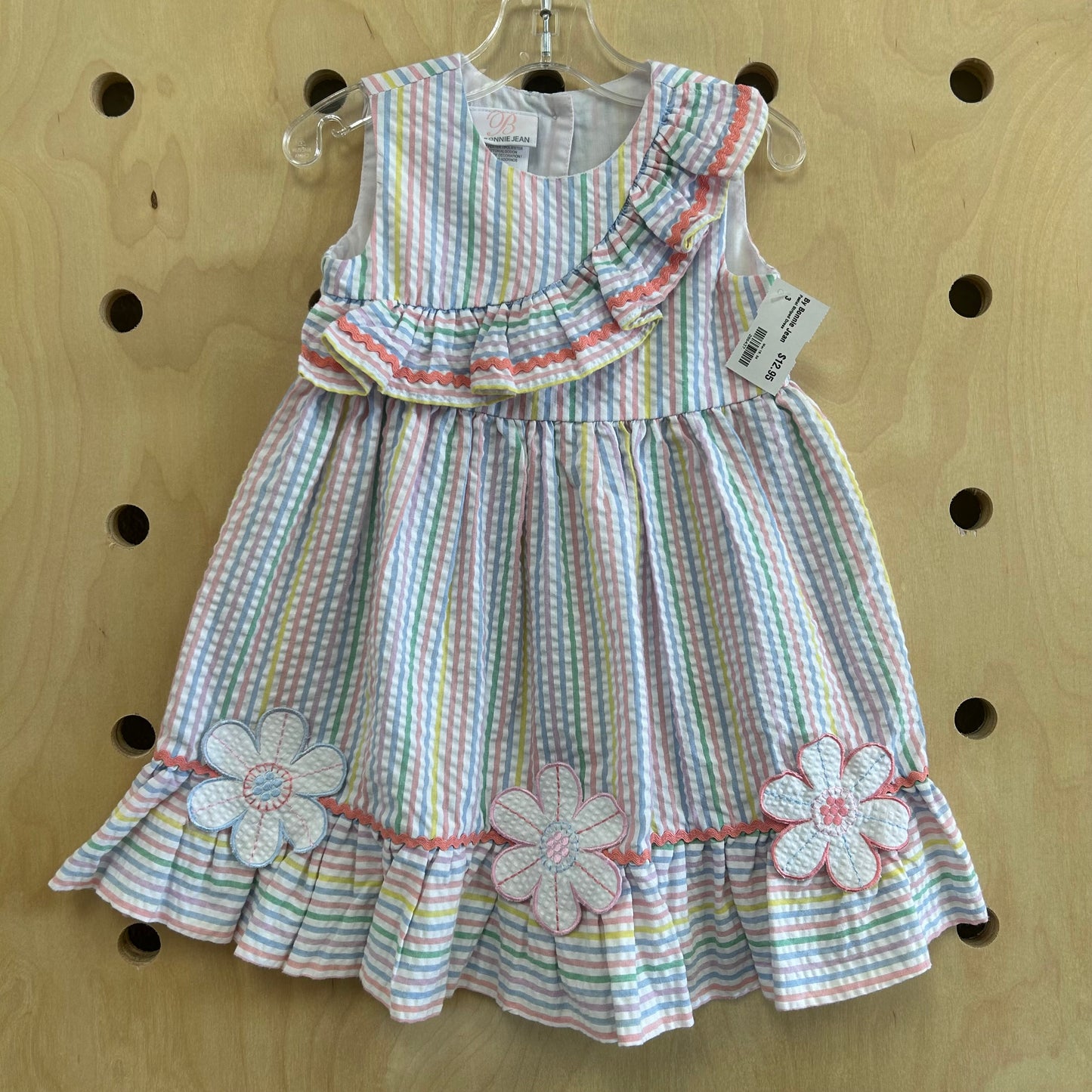Pastel Striped Dress