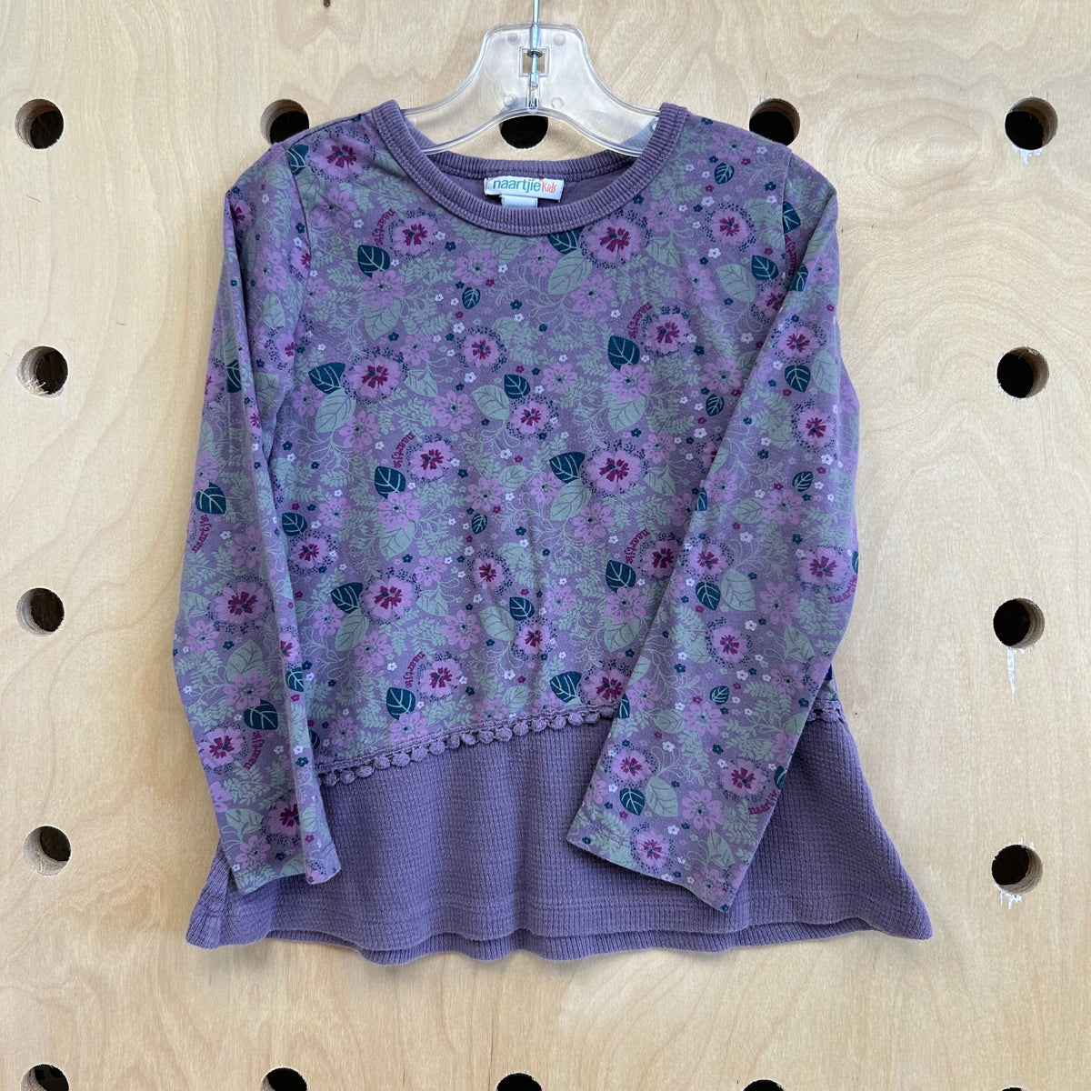Dusty Purple Floral Top