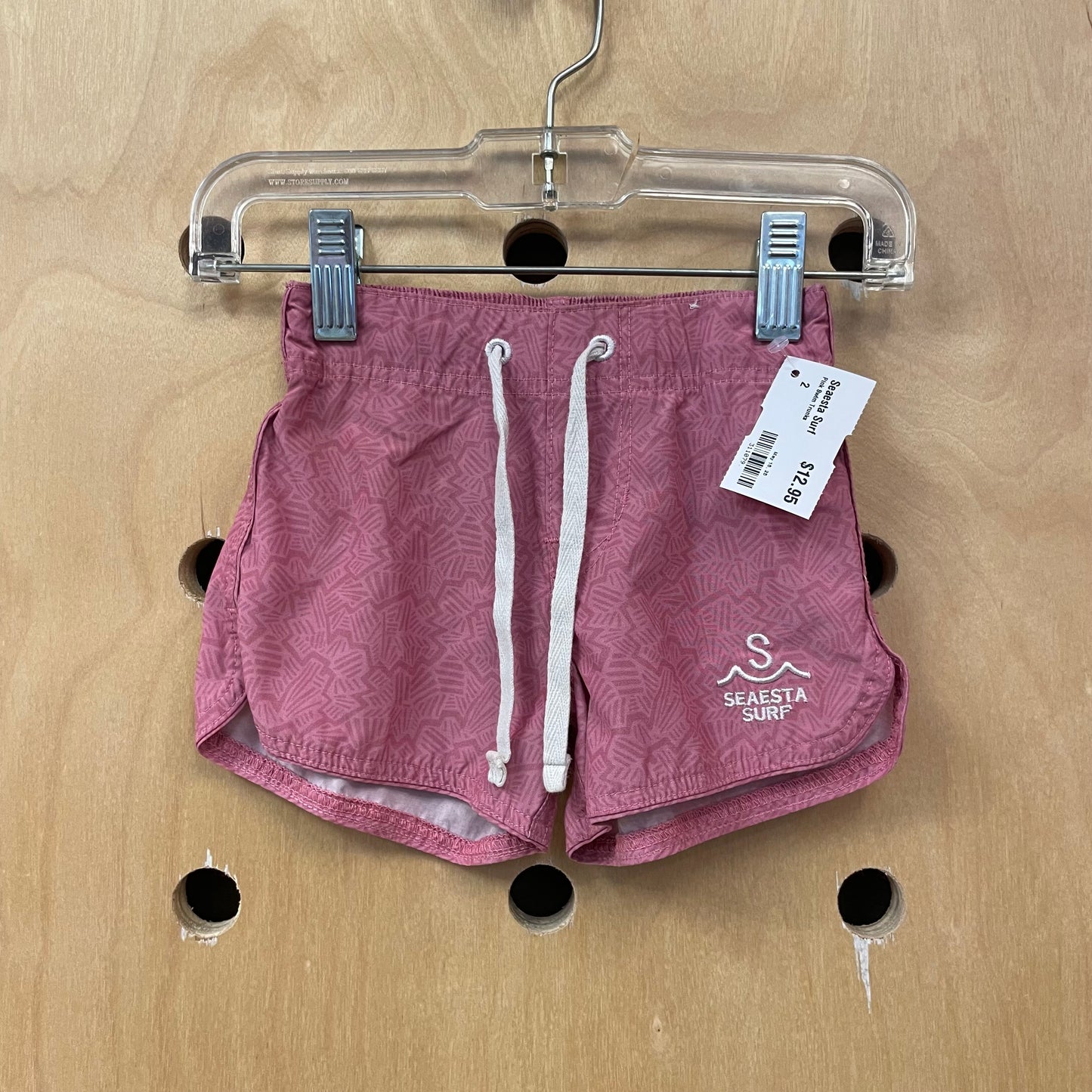 Pink Swim Trunks
