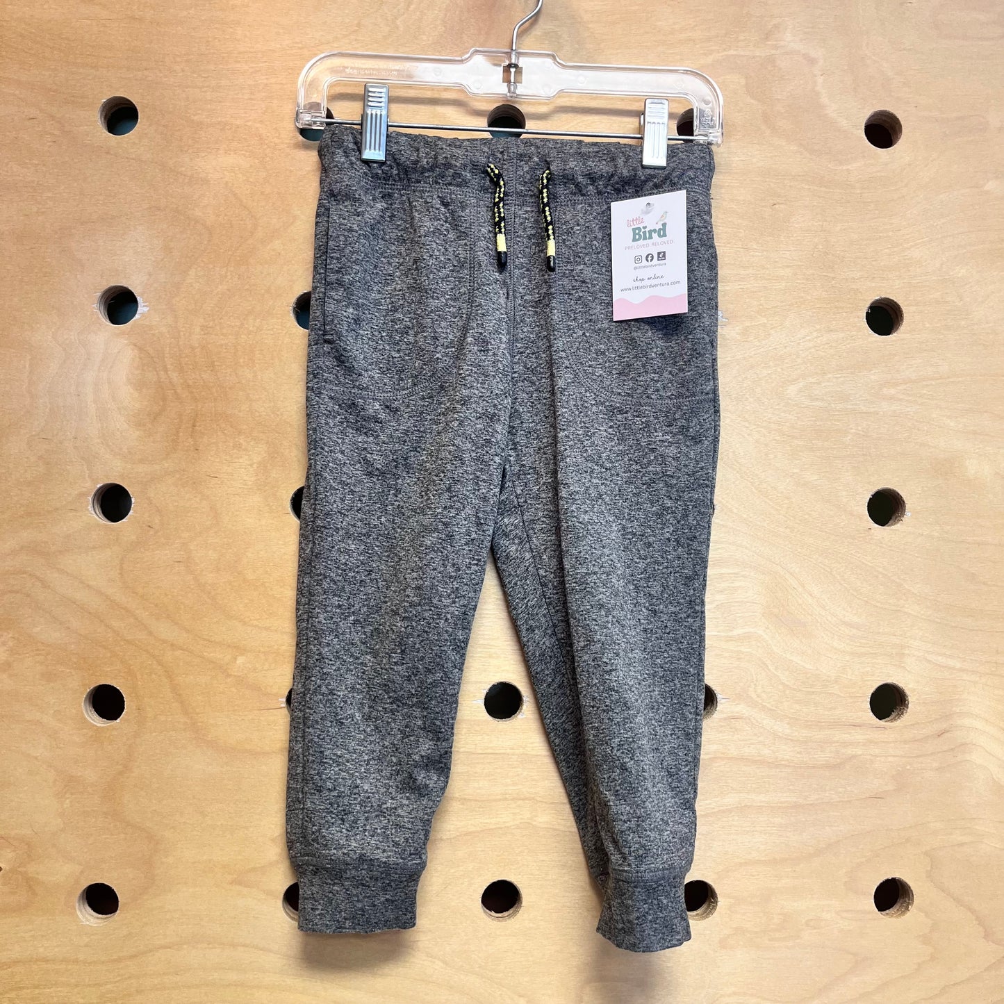 Grey Drawstring Joggers