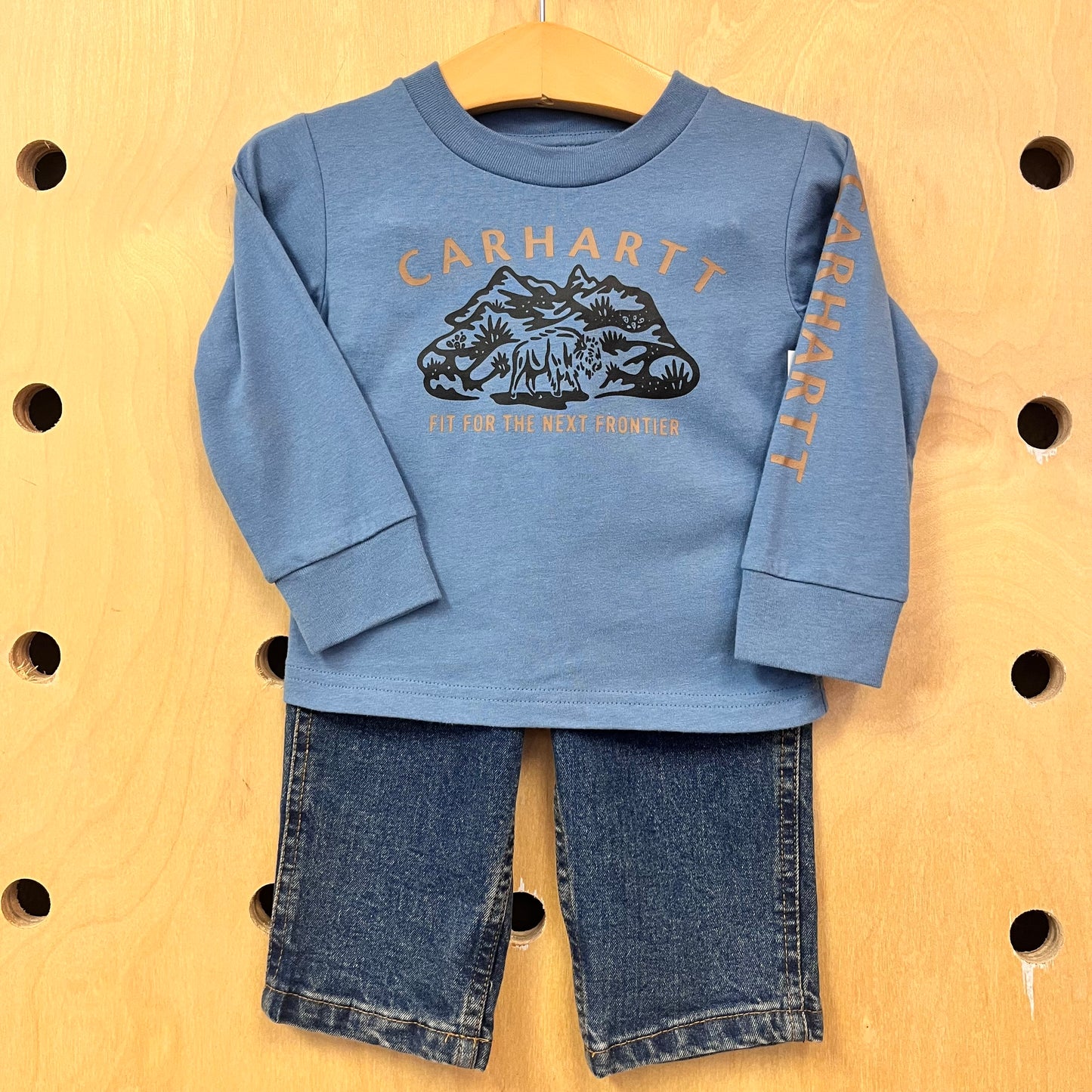 Blue Next Frontier + Denim Outfit