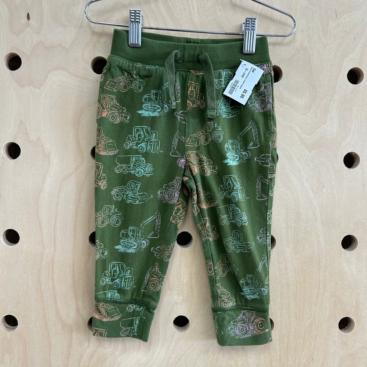 Green Construction Trucks Joggers
