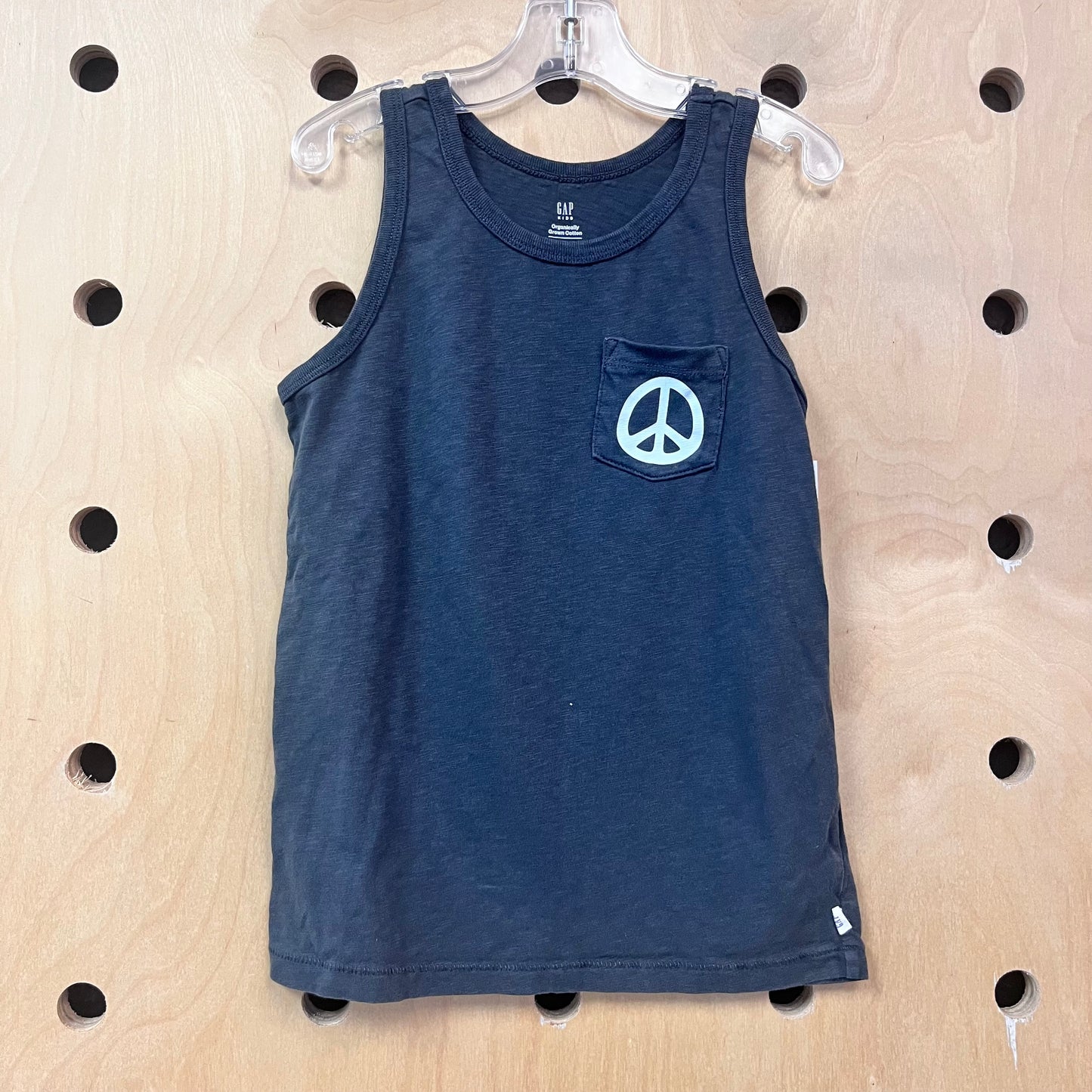Grey Peace Out Tank