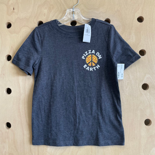 Grey Pizza on Earth Tee NEW!