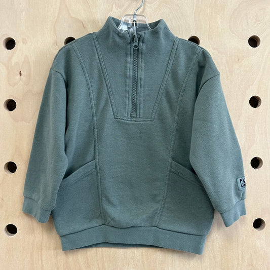 Green Future 1/4 Zip Pullover