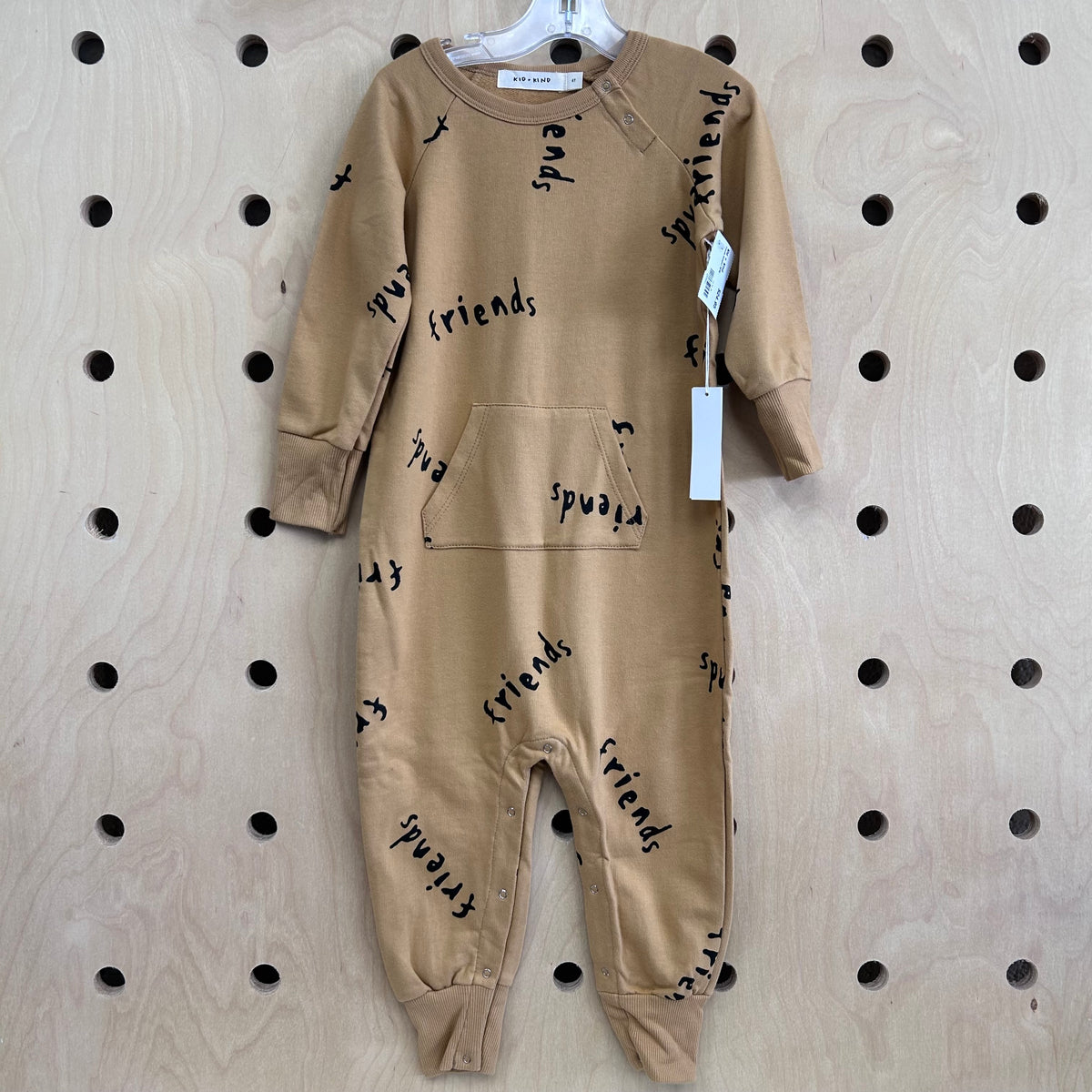 Mustard Friend French Terry Romper