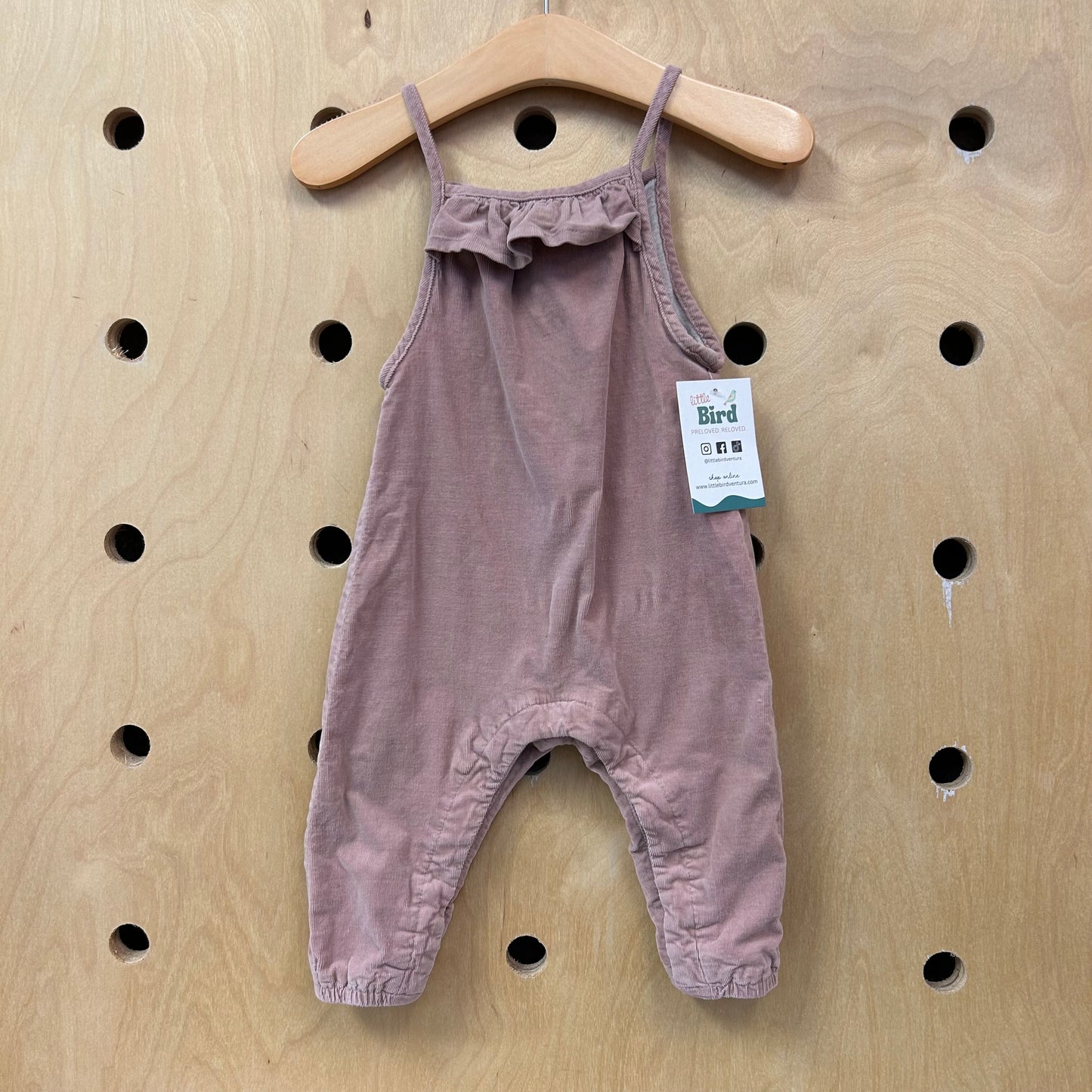 Rose Cord Romper