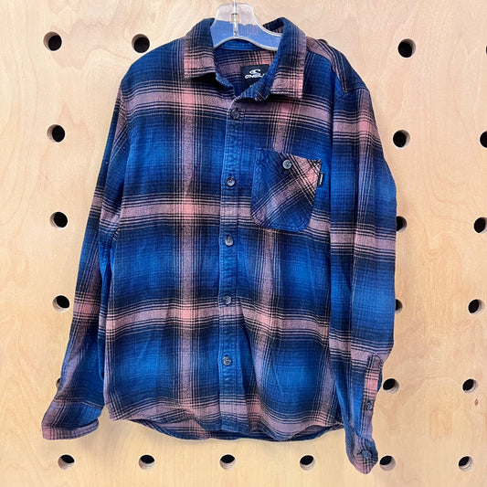 Teal + Tan Flannel