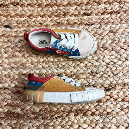Canvas Colorblock Sneakers