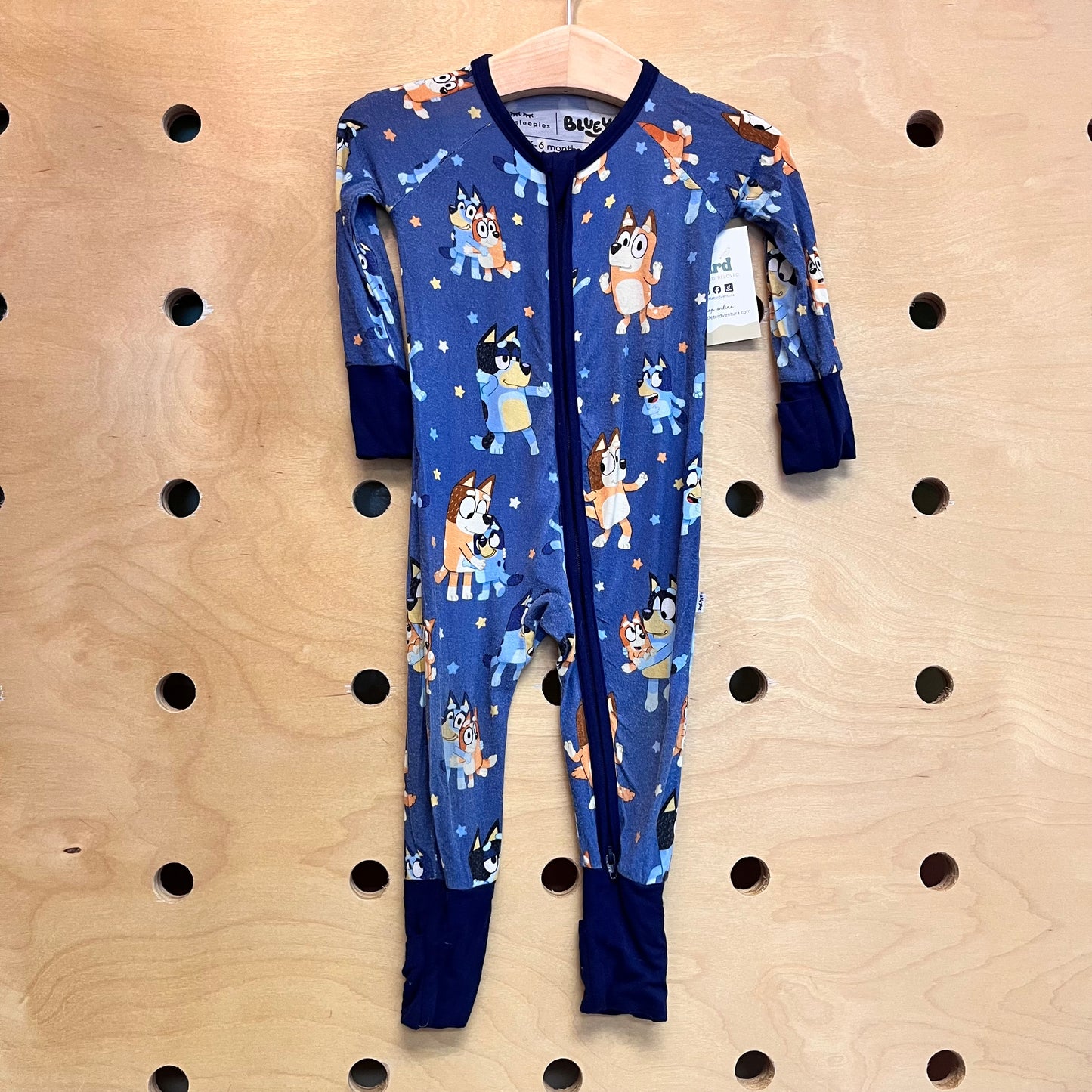Blue Bamboo Bluey Zippy