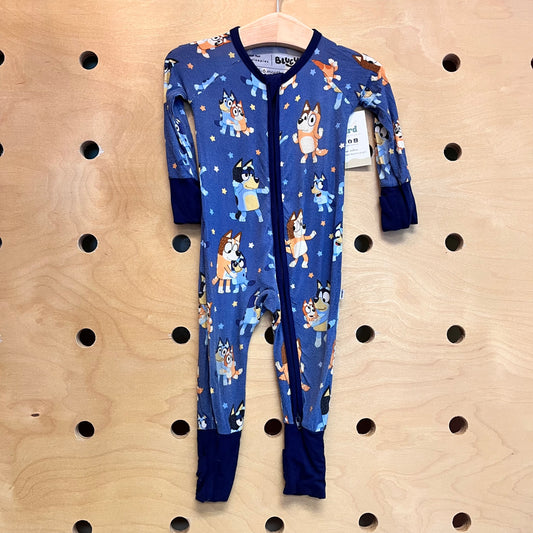 Blue Bamboo Bluey Zippy