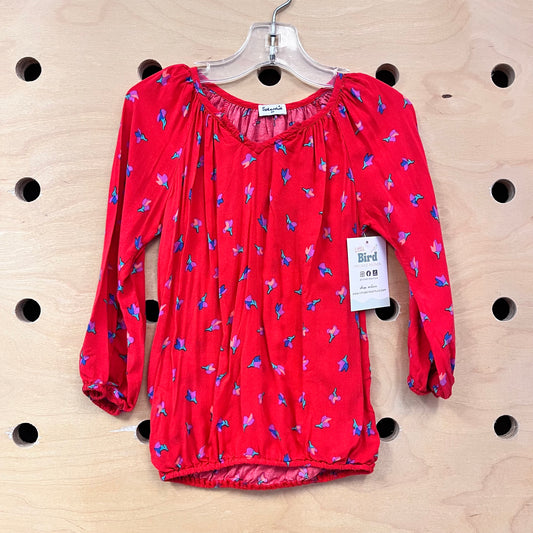 Red/Purple Flowers LS