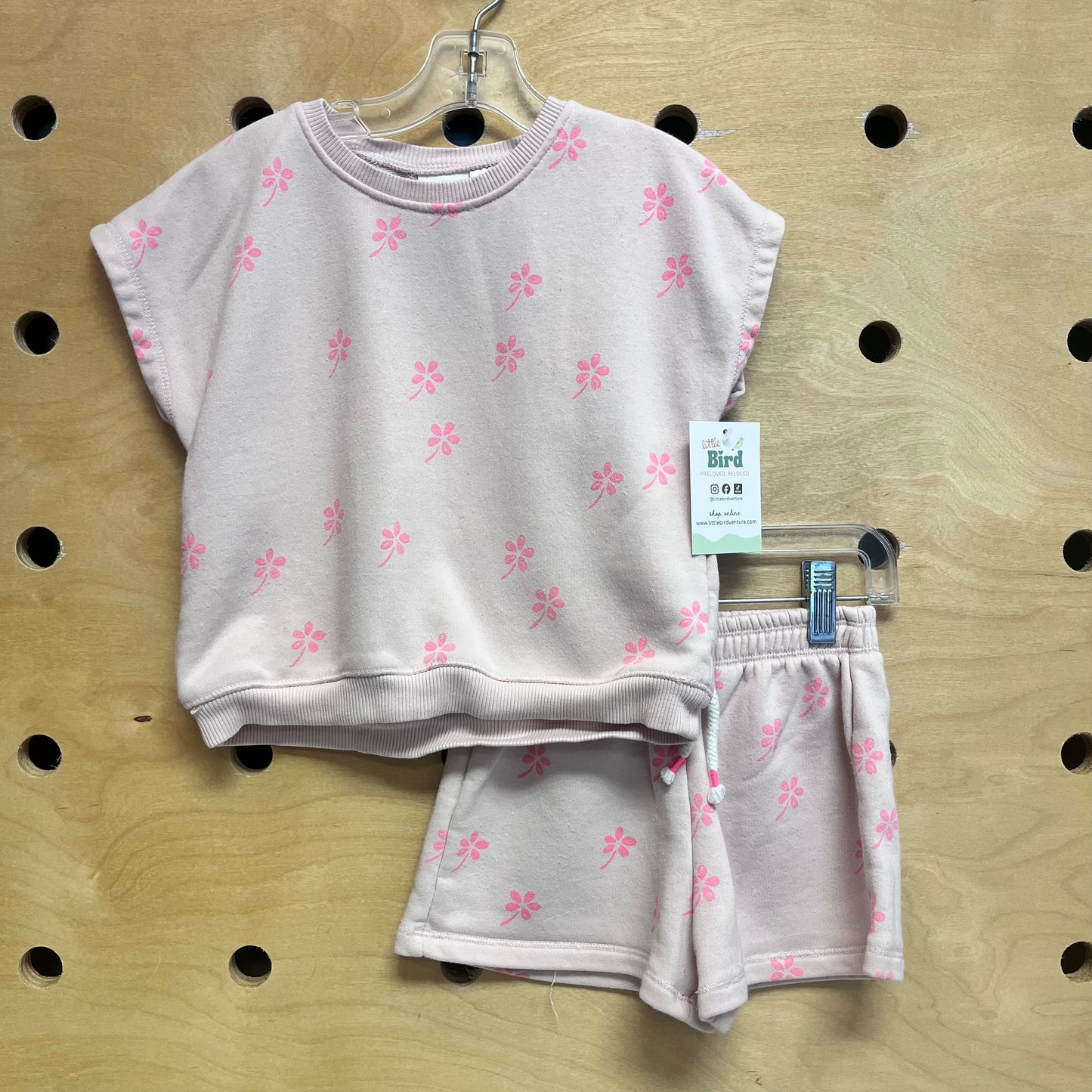 Pink Floral Outfit