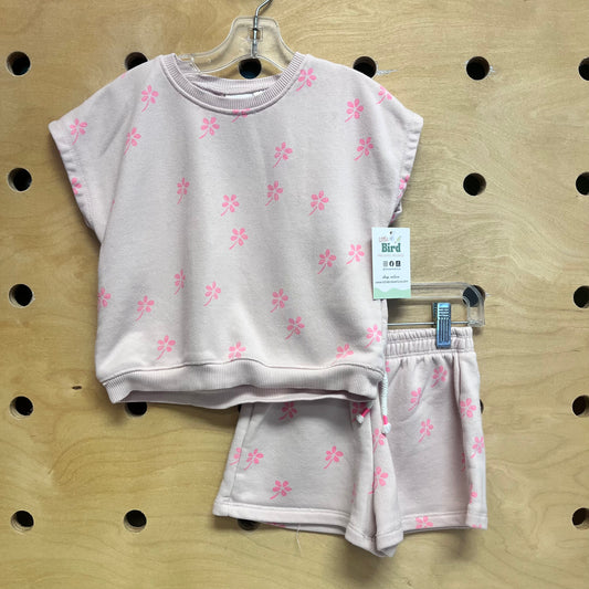 Pink Floral Outfit