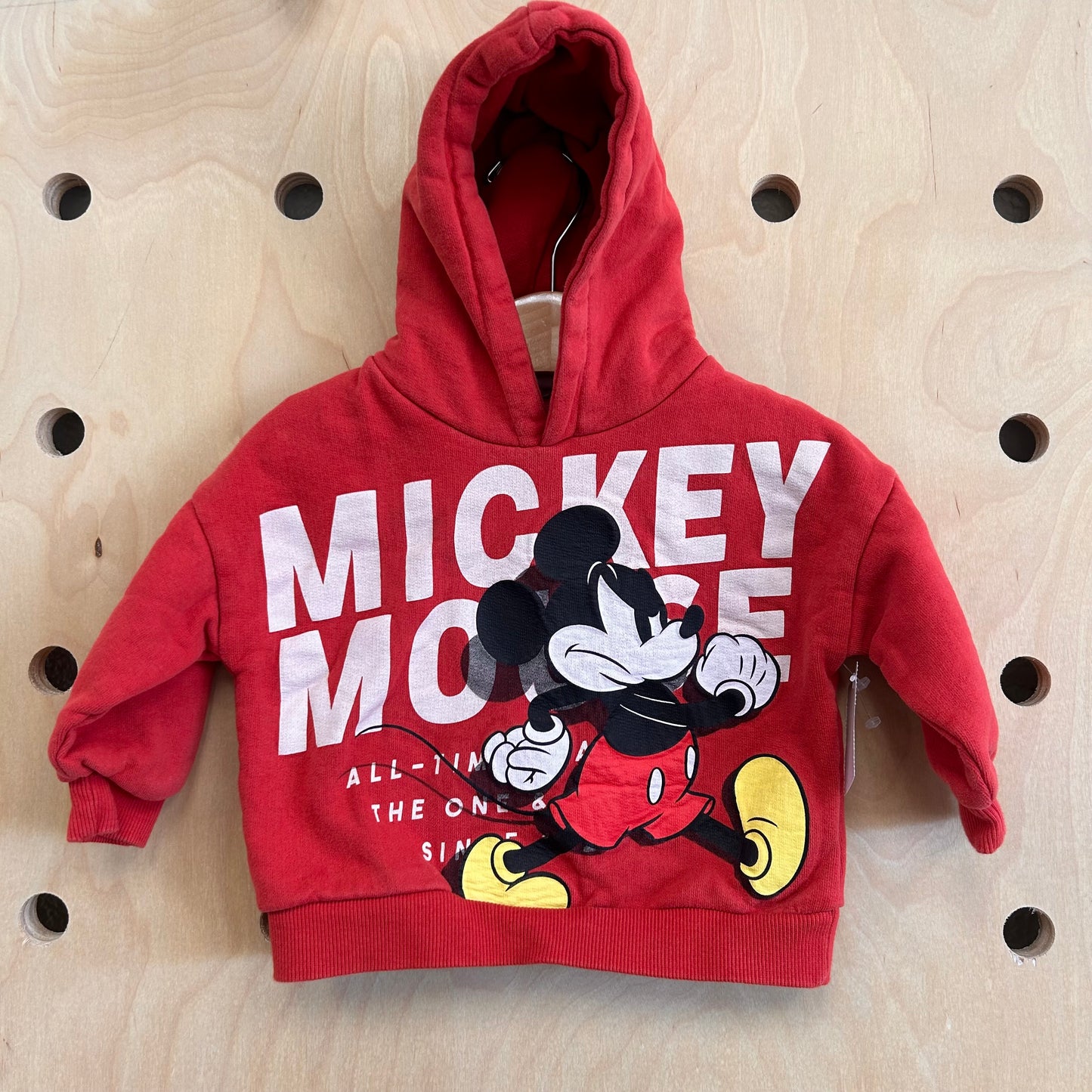 Red Mickey Hoodie