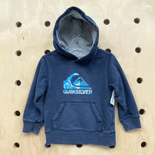 Blue Logo Hoodie