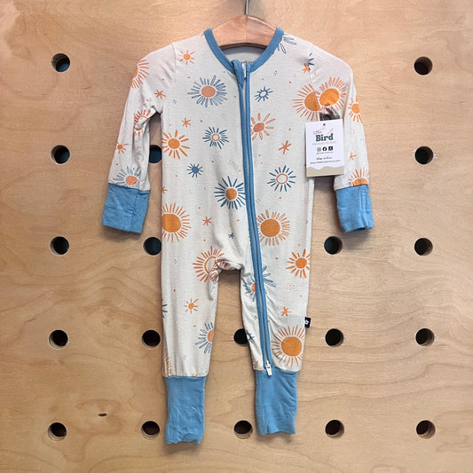 Suns Viscose 2-Way Zip Pajamas