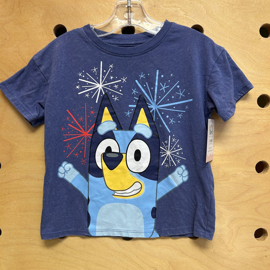 Fireworks Bluey Tee