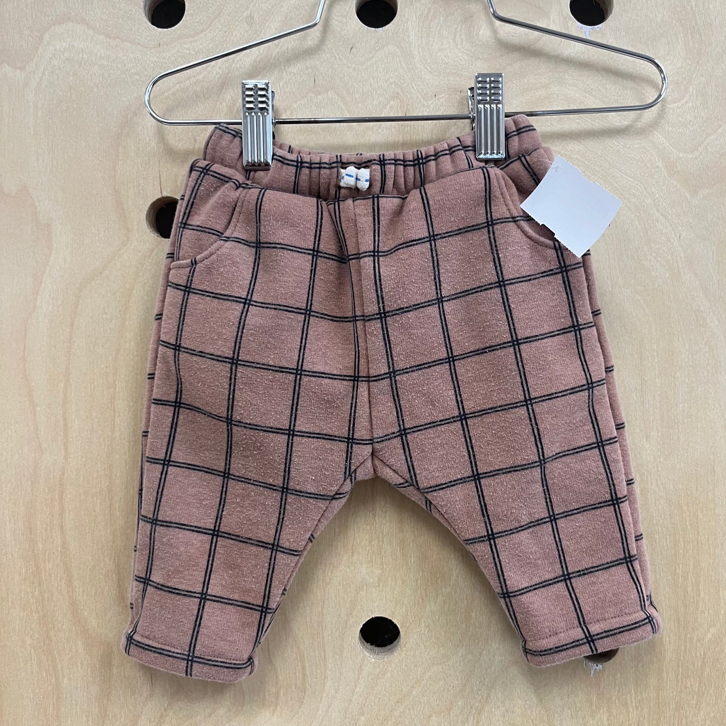 Mauve Plaid Pants