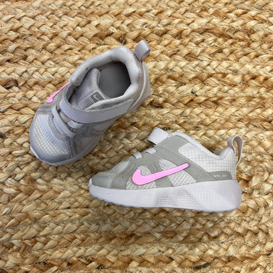Light Pink Velcro Athletic Sneakers