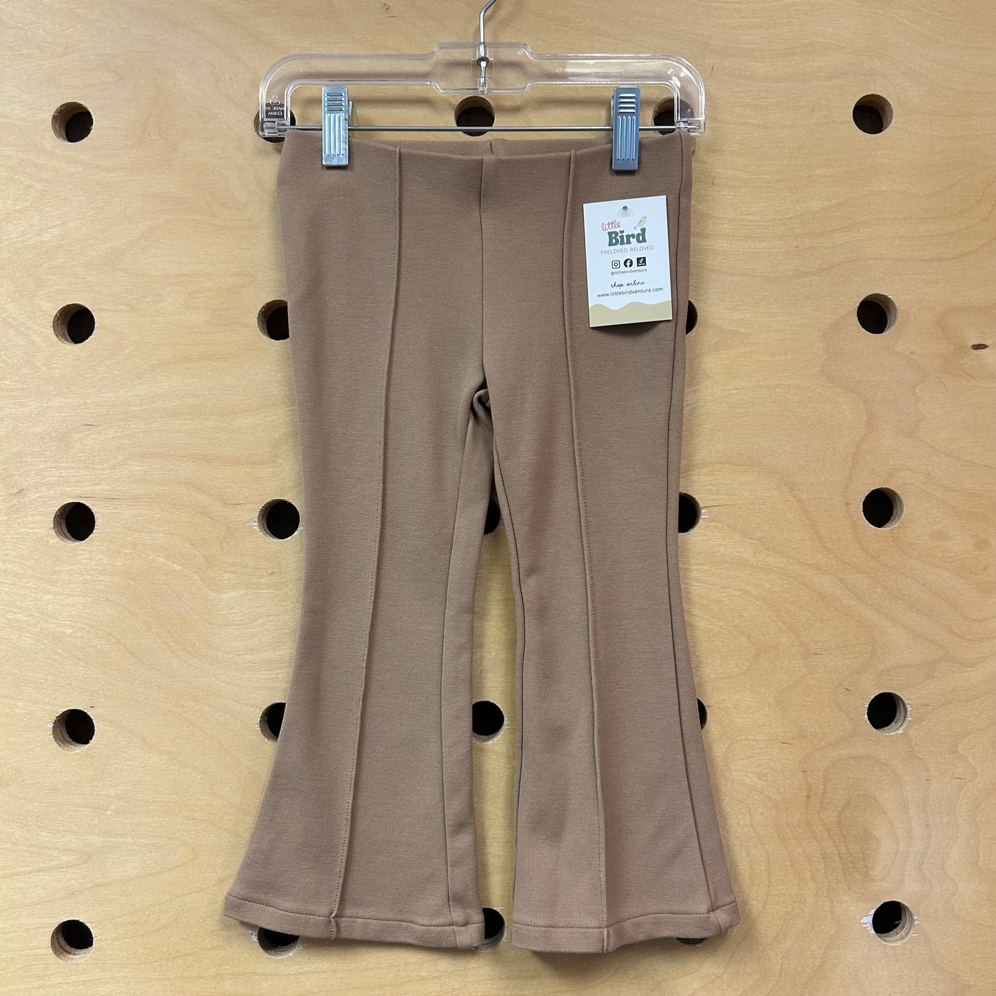 Brown Flare Leggings