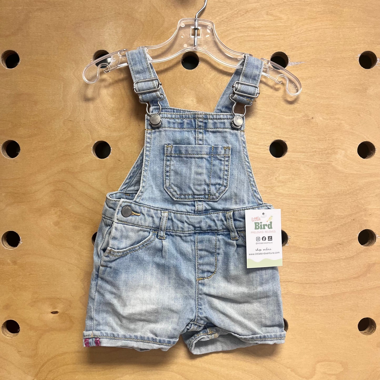 Denim Shortalls