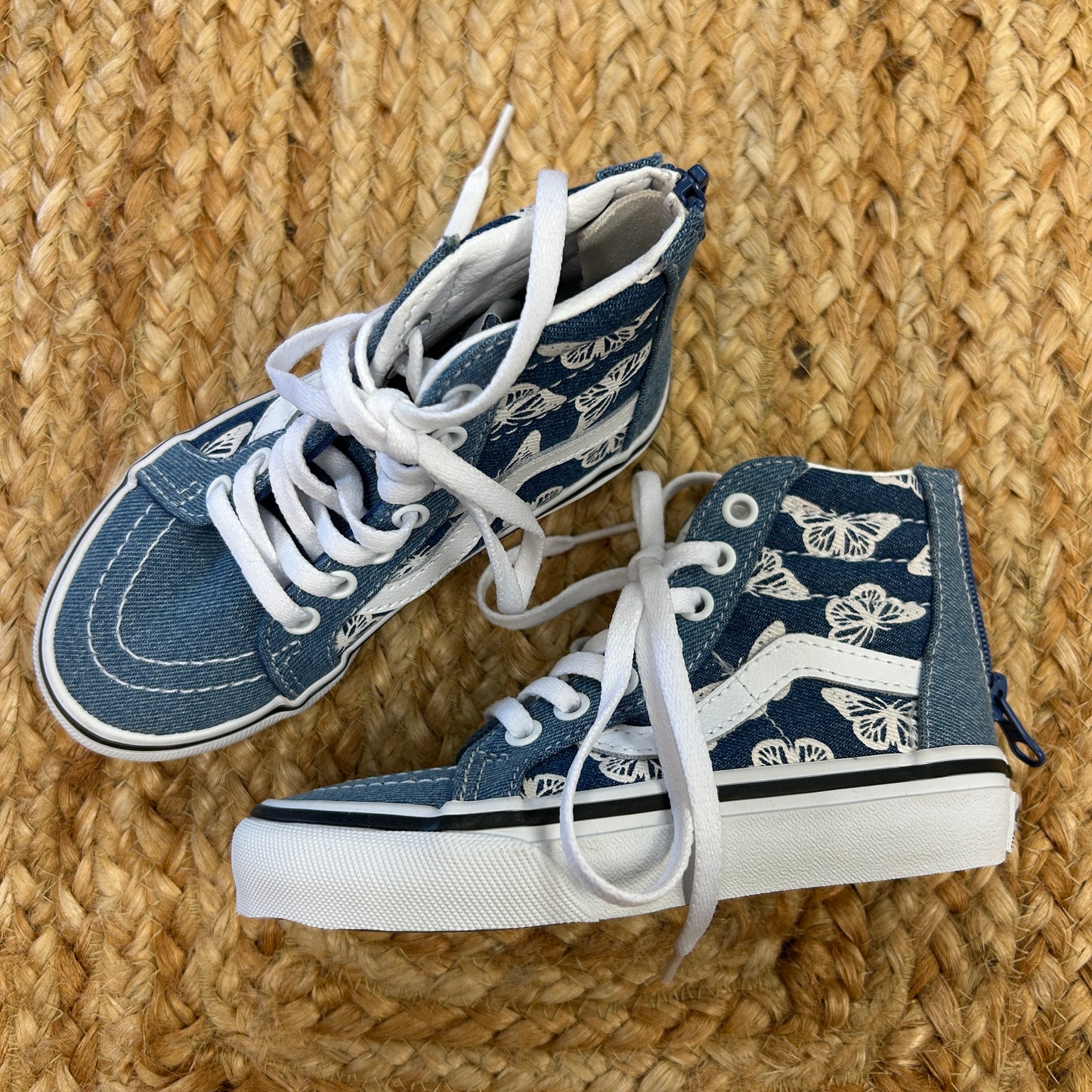 Blue Butterfly Hi-Tops