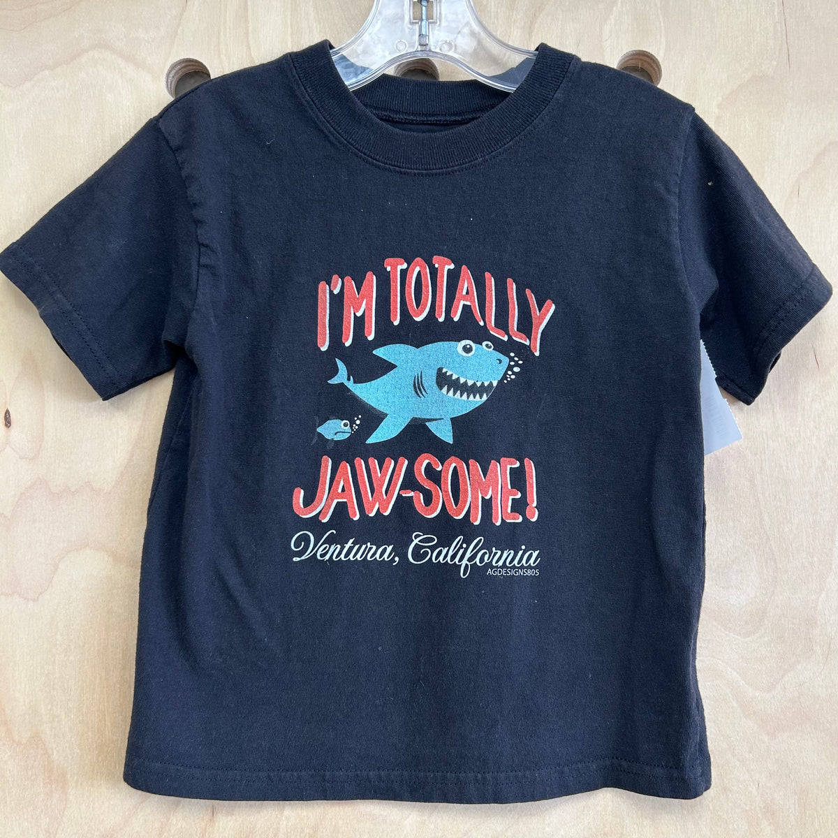Black Im Totally Jaw-some Ventura Tee