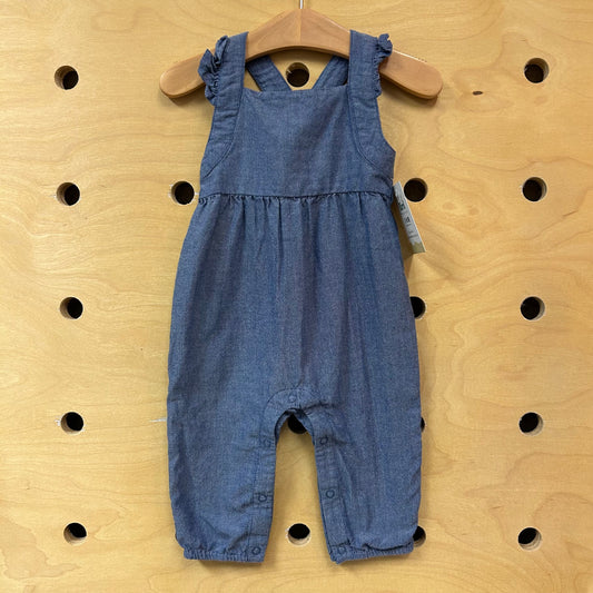 Chambray Romper