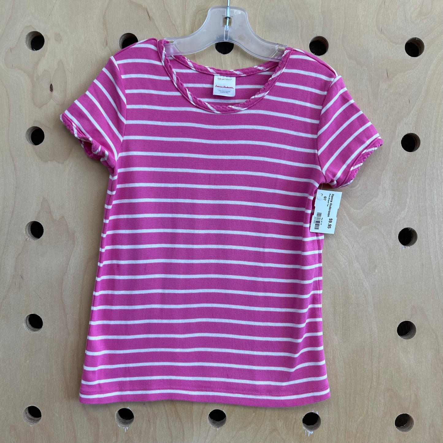 Pink Striped Tee