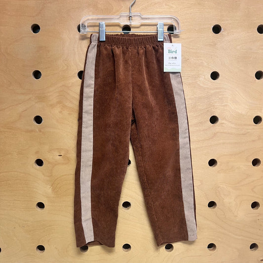 Brown/Cream Cord Pants