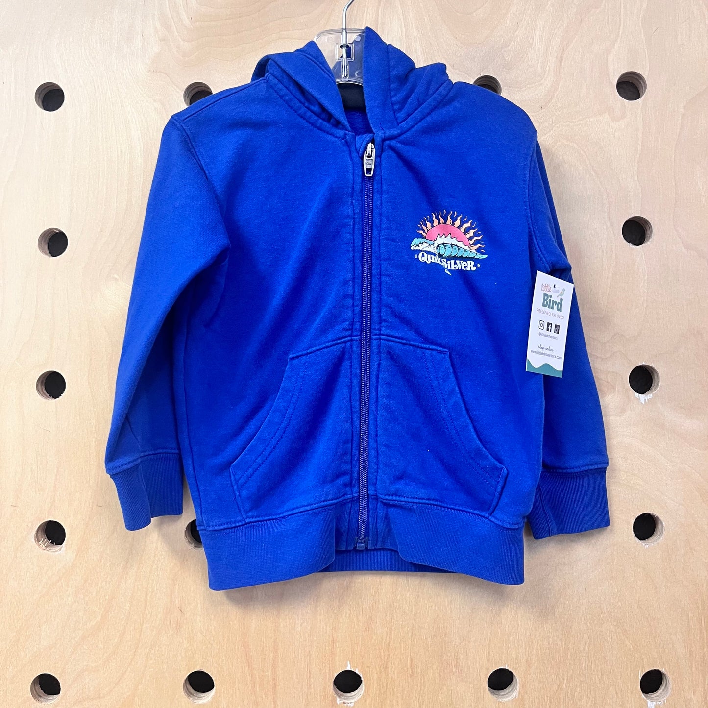 Blue Sunrise Zip Hoodie