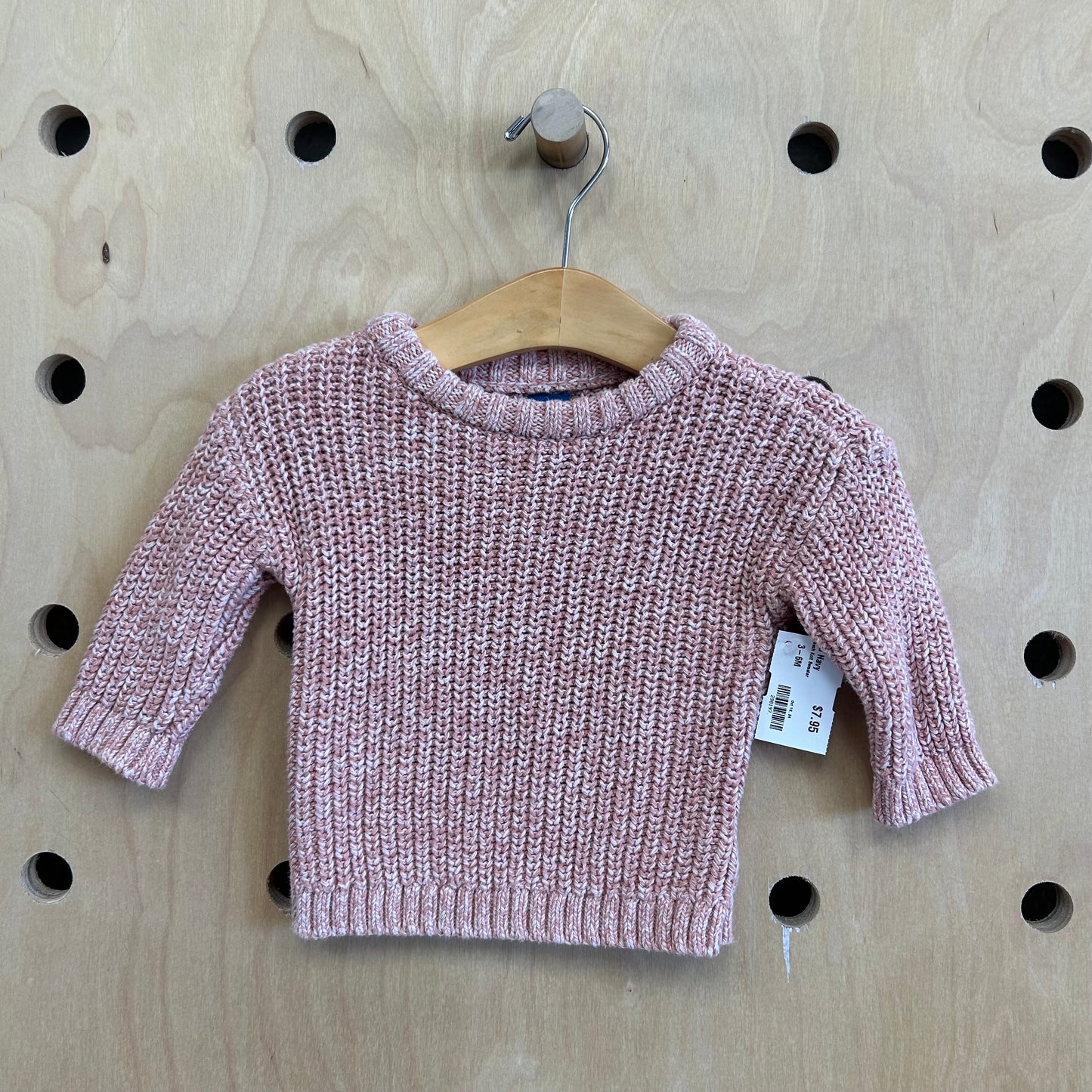 Peach Knit Sweater