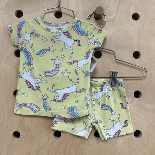 Yellow Unicorn Pajamas