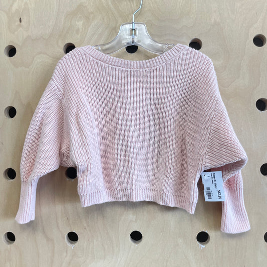 Peach Boxy Sweater