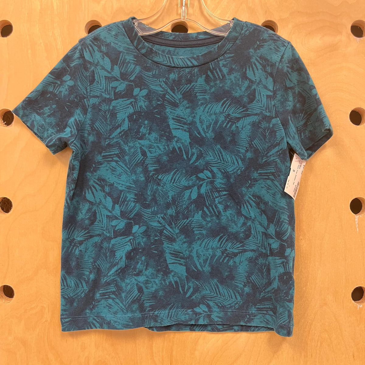 Teal Palm Tree Shadow Tee